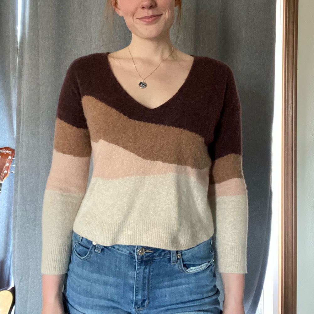 Margaret O'Leary Landscape Wool Sweater